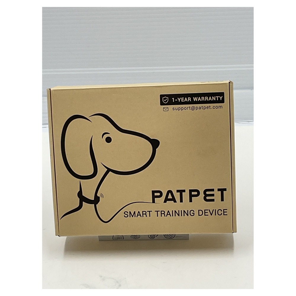 Patpet P650 Smart Dog Training Collar Remote‎ 2 Collars Pink/Black